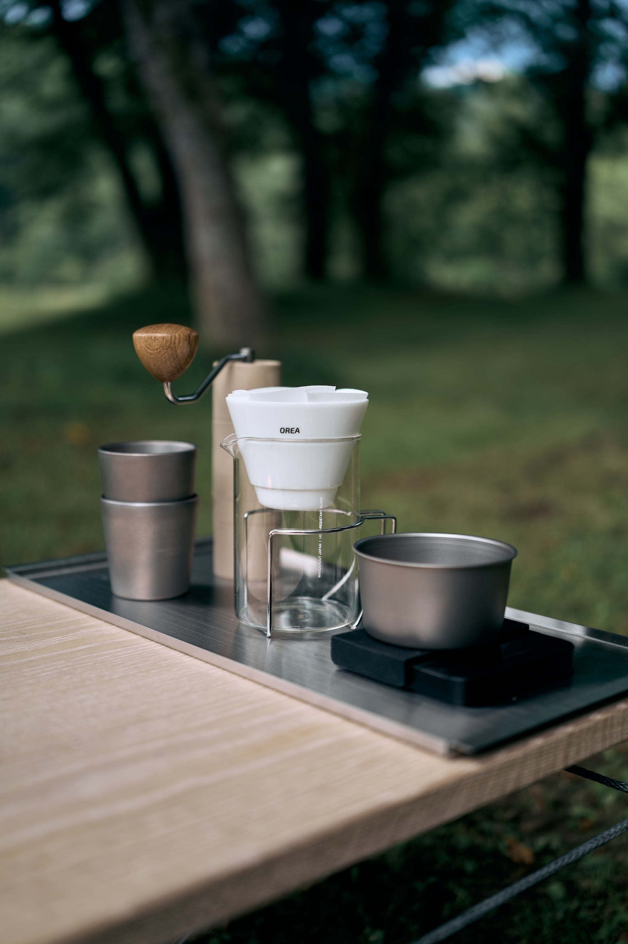 Wanderout / Universal Cup Titanium Set of 2