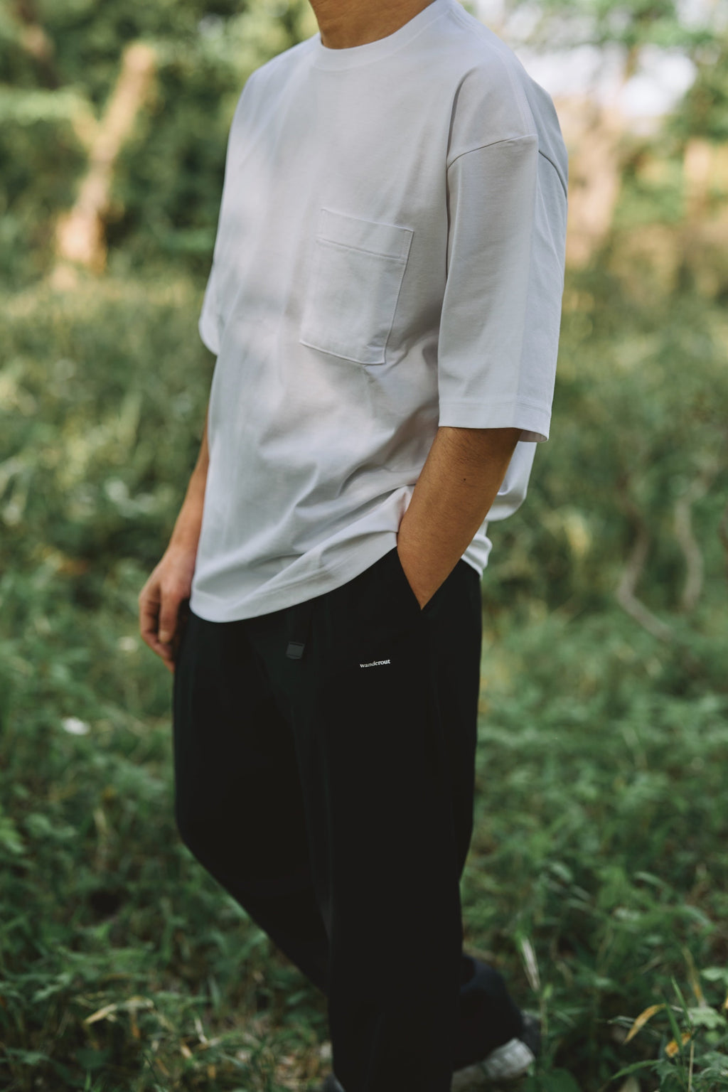 Wanderout / Summer Wool Easy Pants - Navy