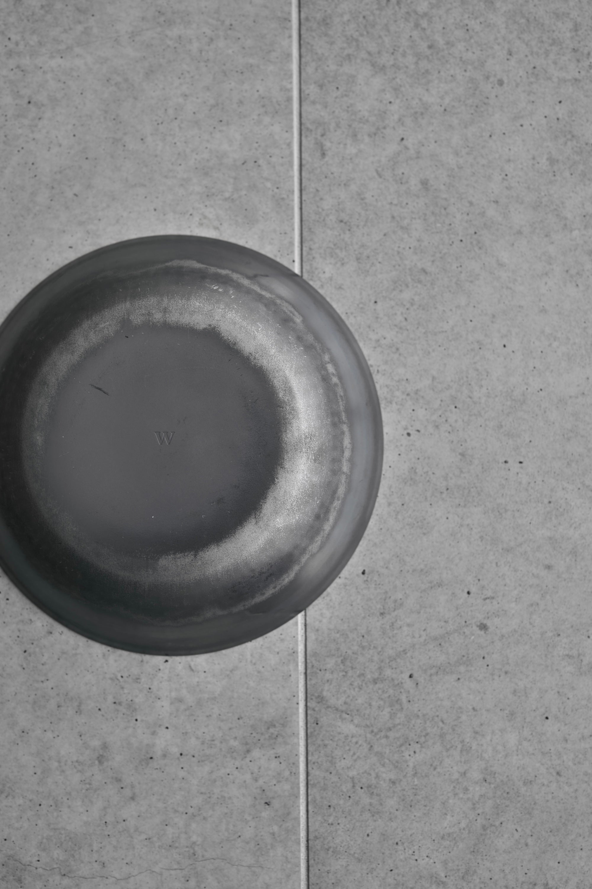 Wanderout / Hammered Iron Deep Frying Pan 22cm