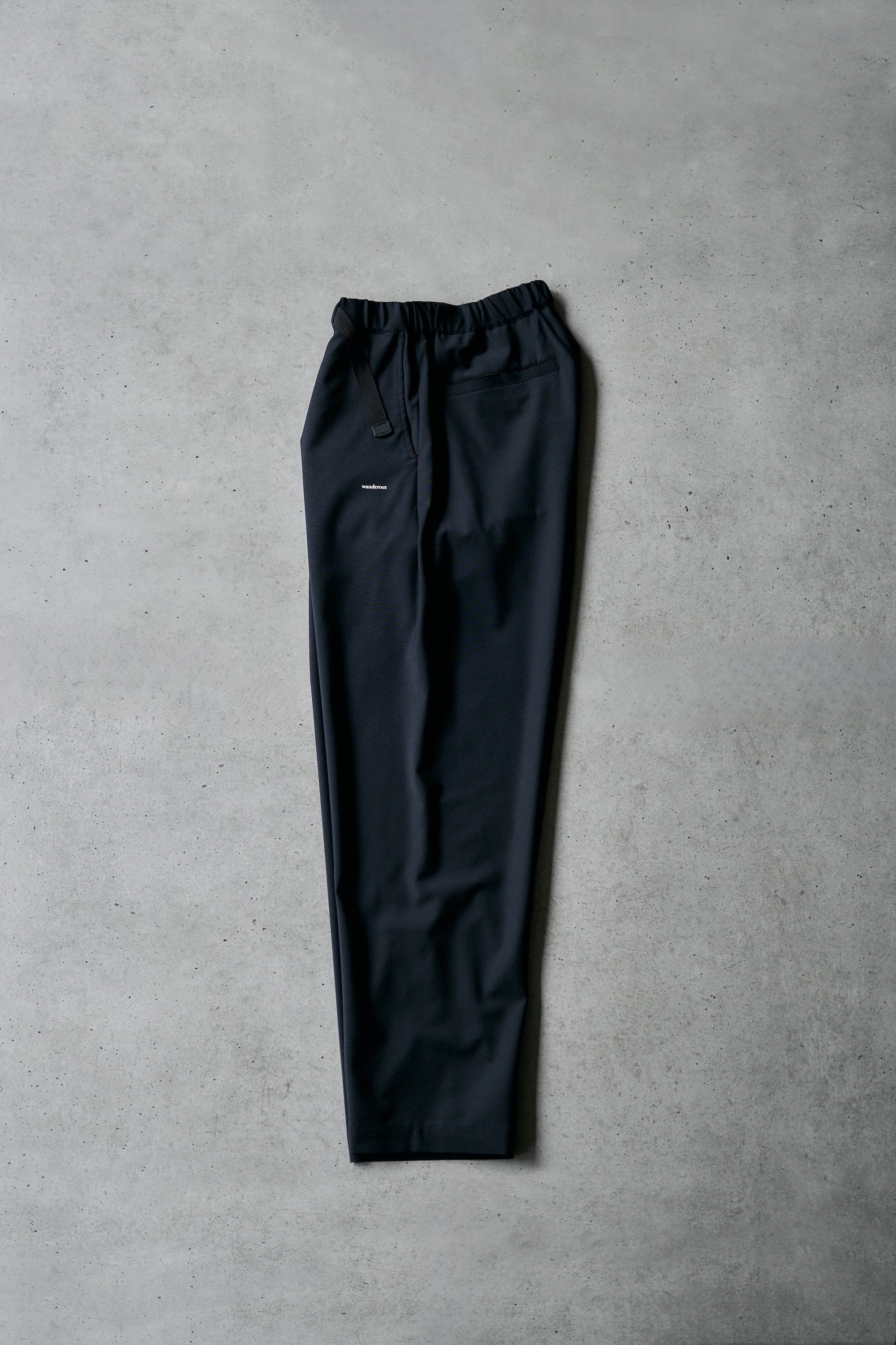 Wanderout / Summer Wool Easy Pants - Navy