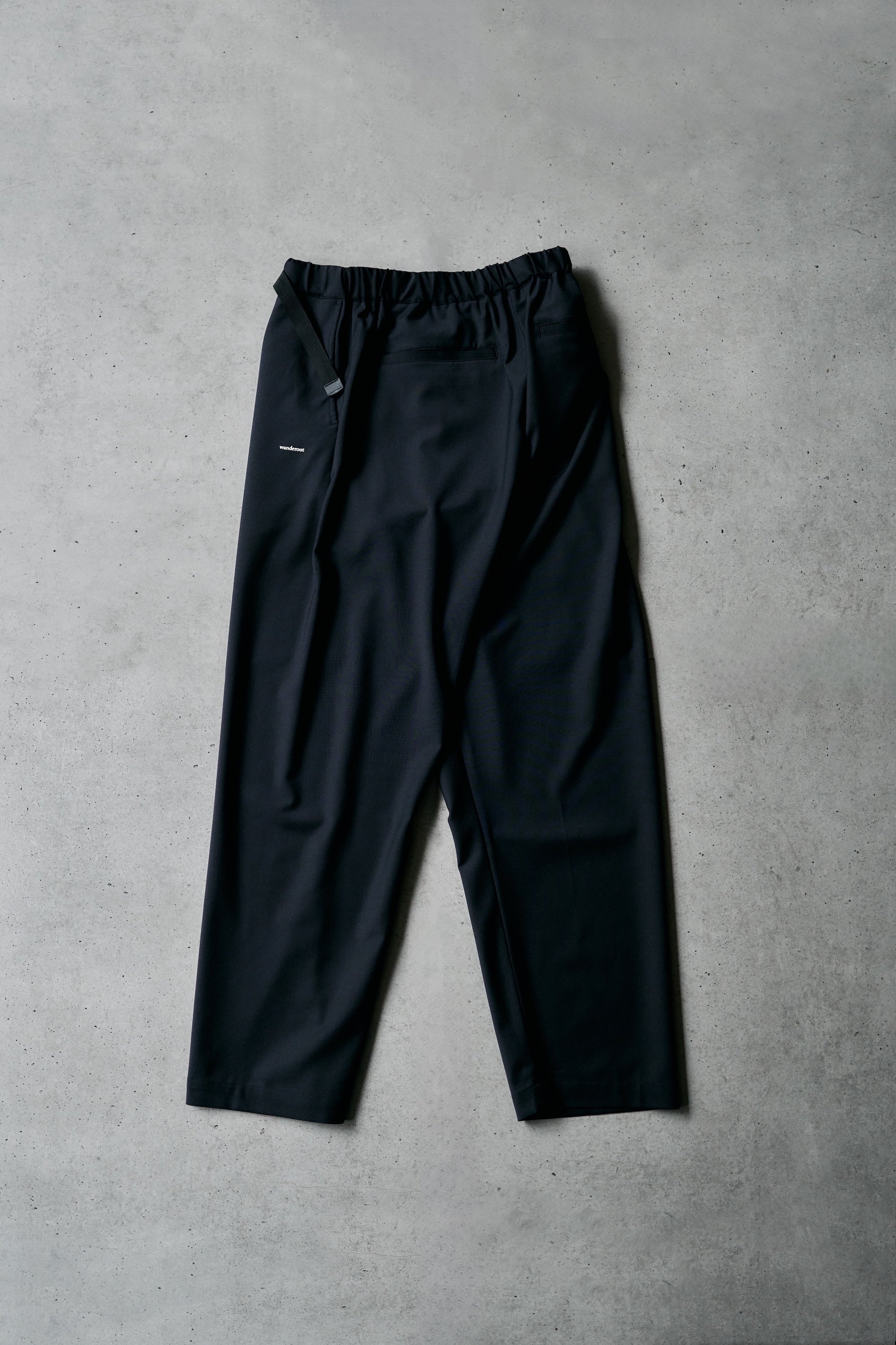 Wanderout / Summer Wool Easy Pants - Navy