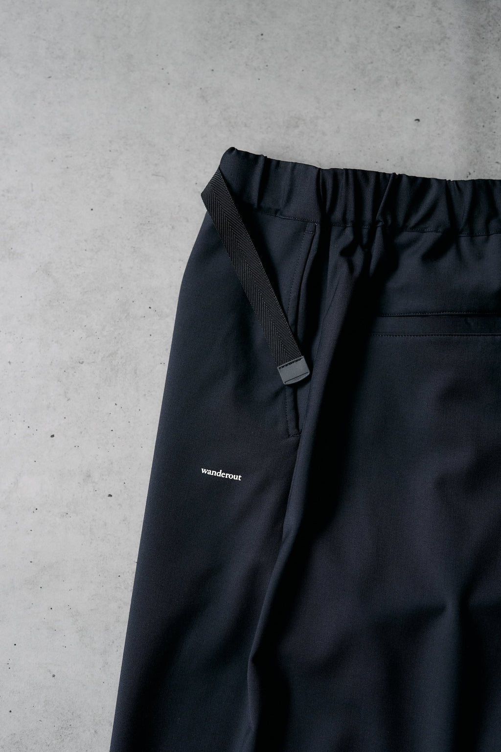 Wanderout / Summer Wool Easy Pants - Navy