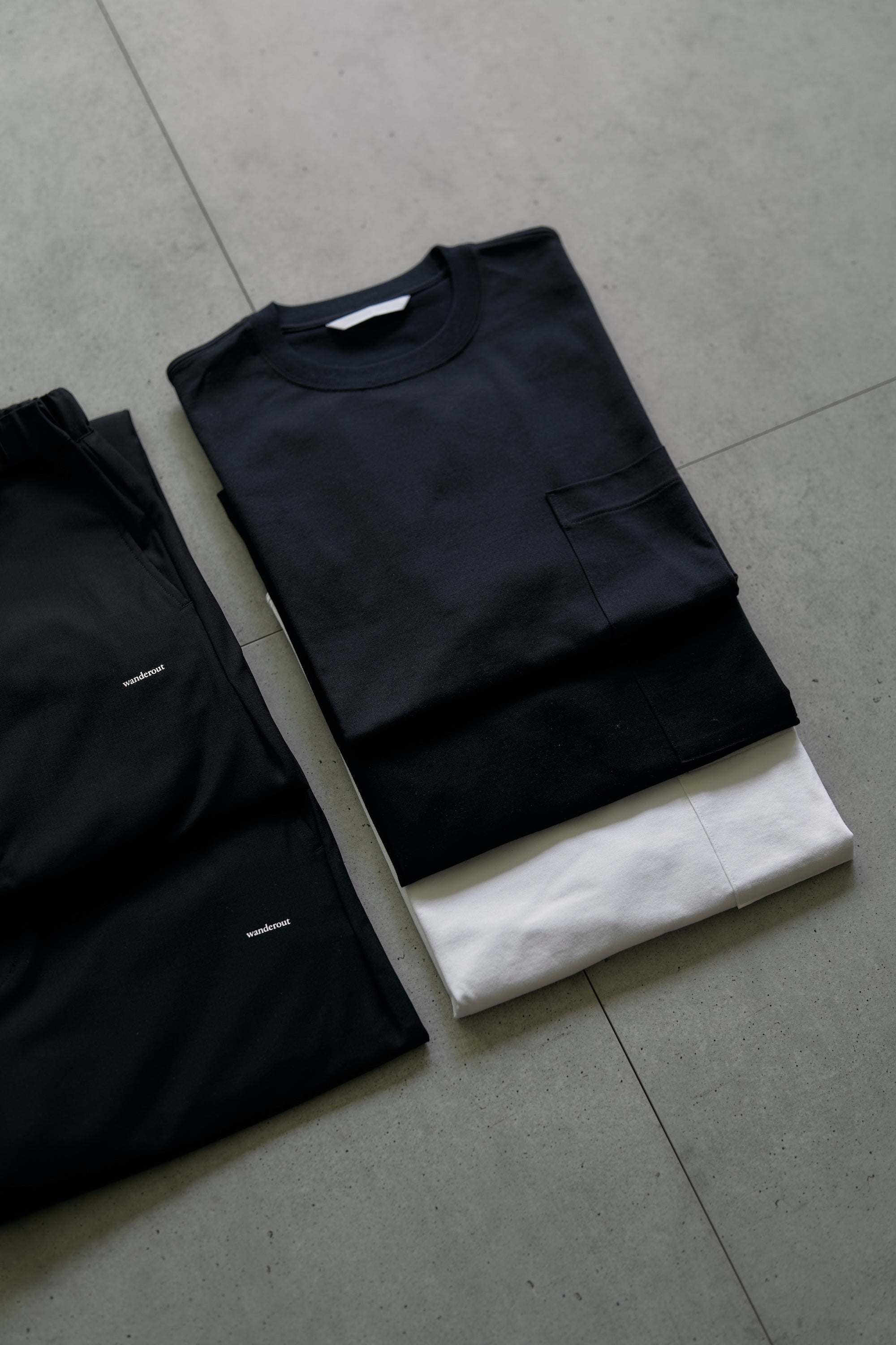 Wanderout / Summer Wool Easy Pants - Navy