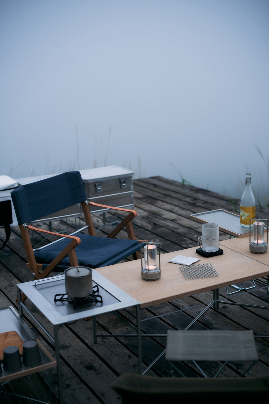 Wanderout / Wire Pot Stand - Silver
