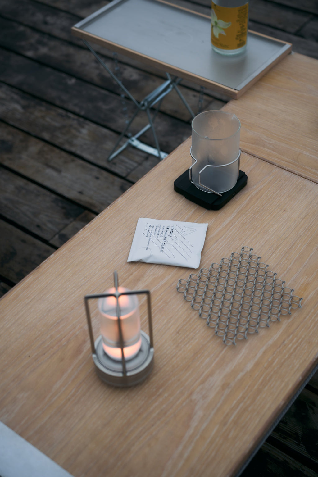 Wanderout / Wire Pot Stand - Black
