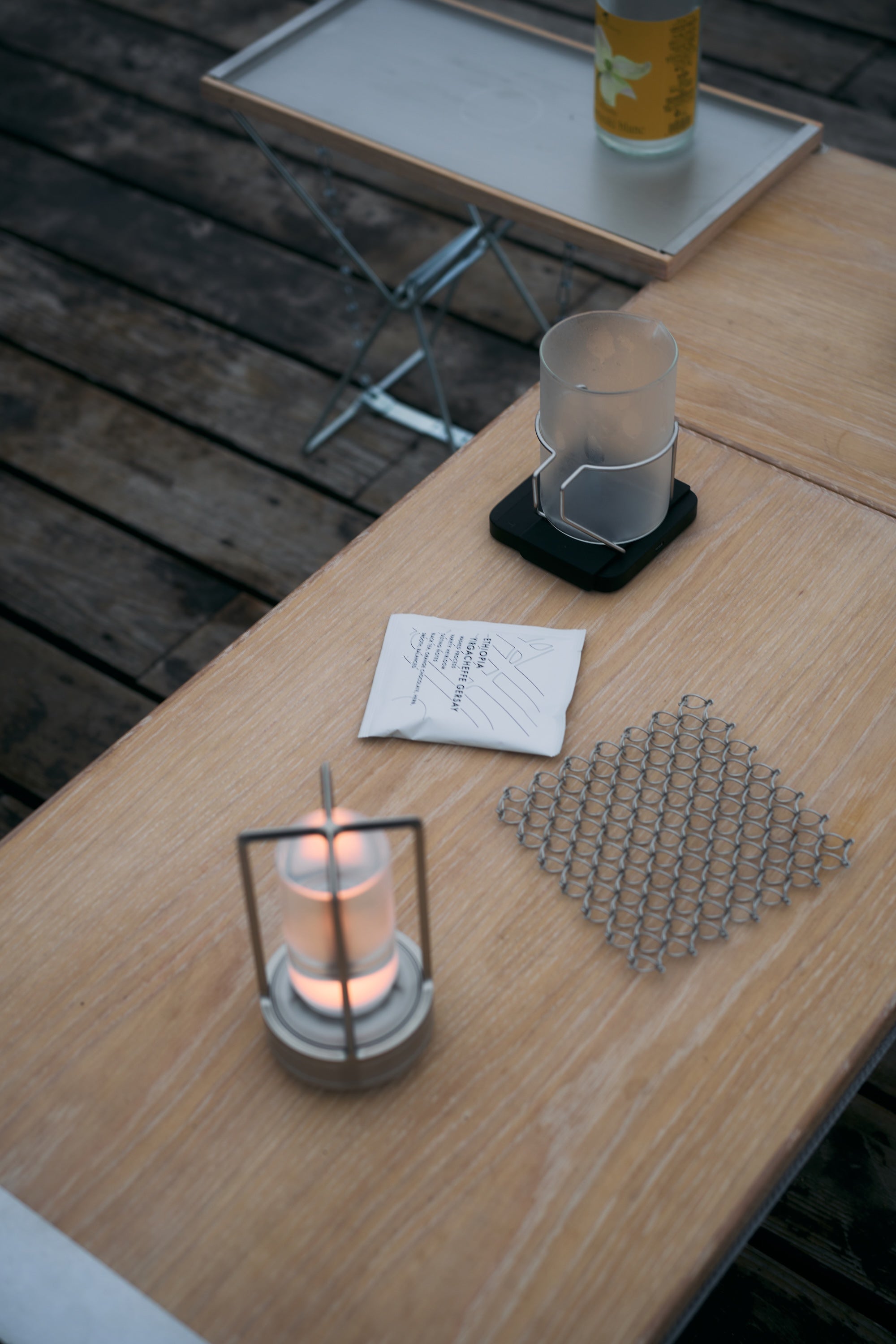 Wanderout / Wire Pot Stand - Black