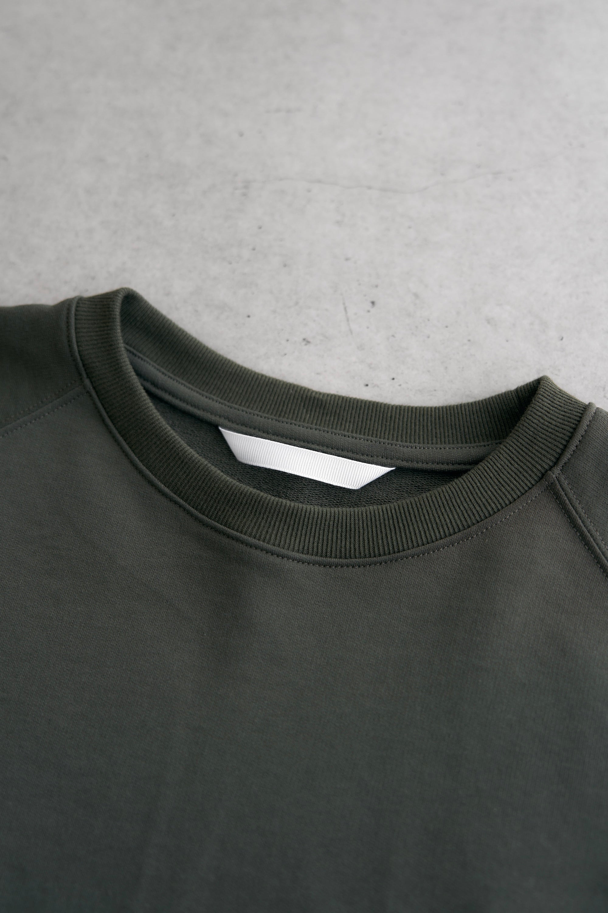 Wanderout / Lightweight Sweat Crewneck - Olive