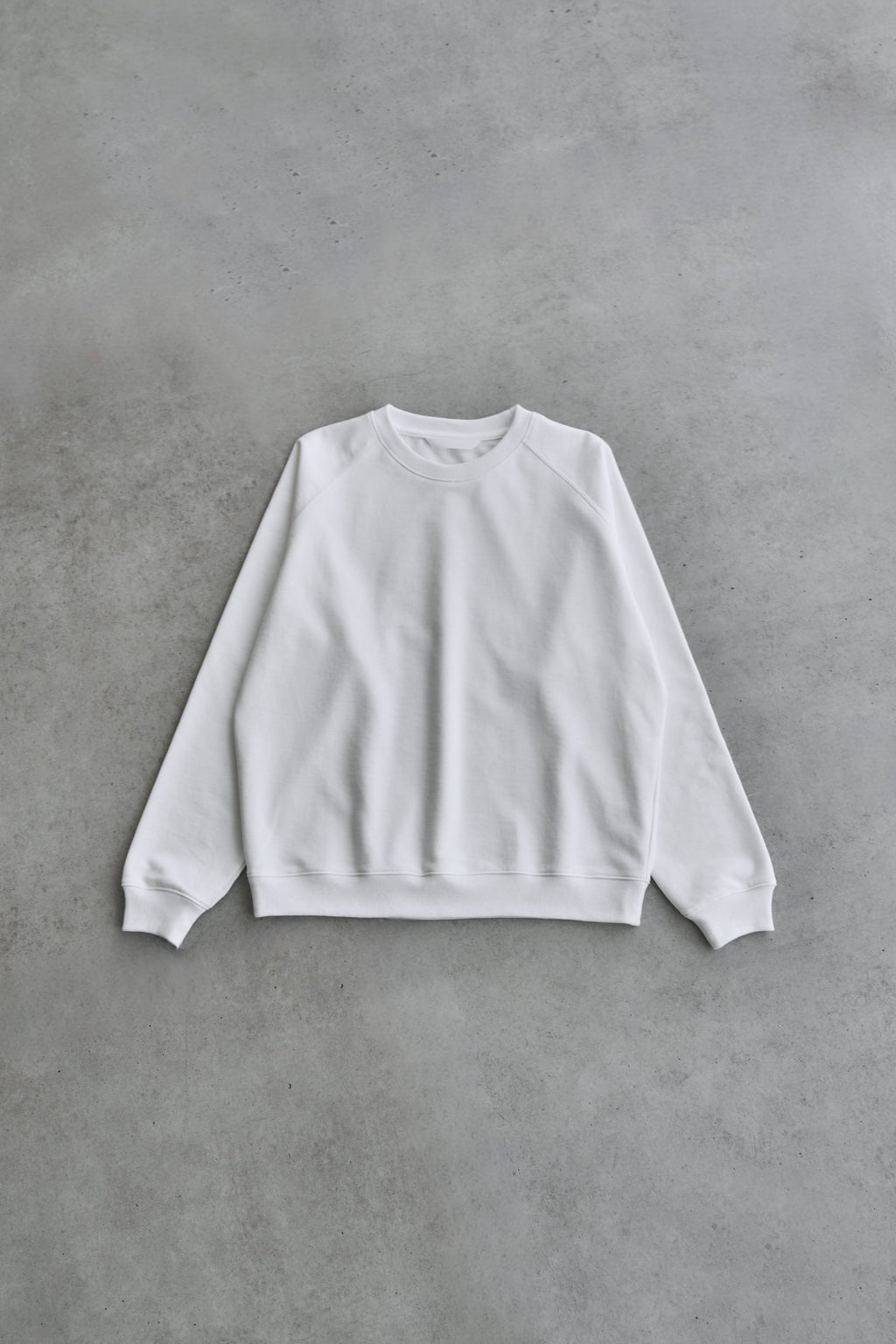 Wanderout / Lightweight Sweat Crewneck - Off White