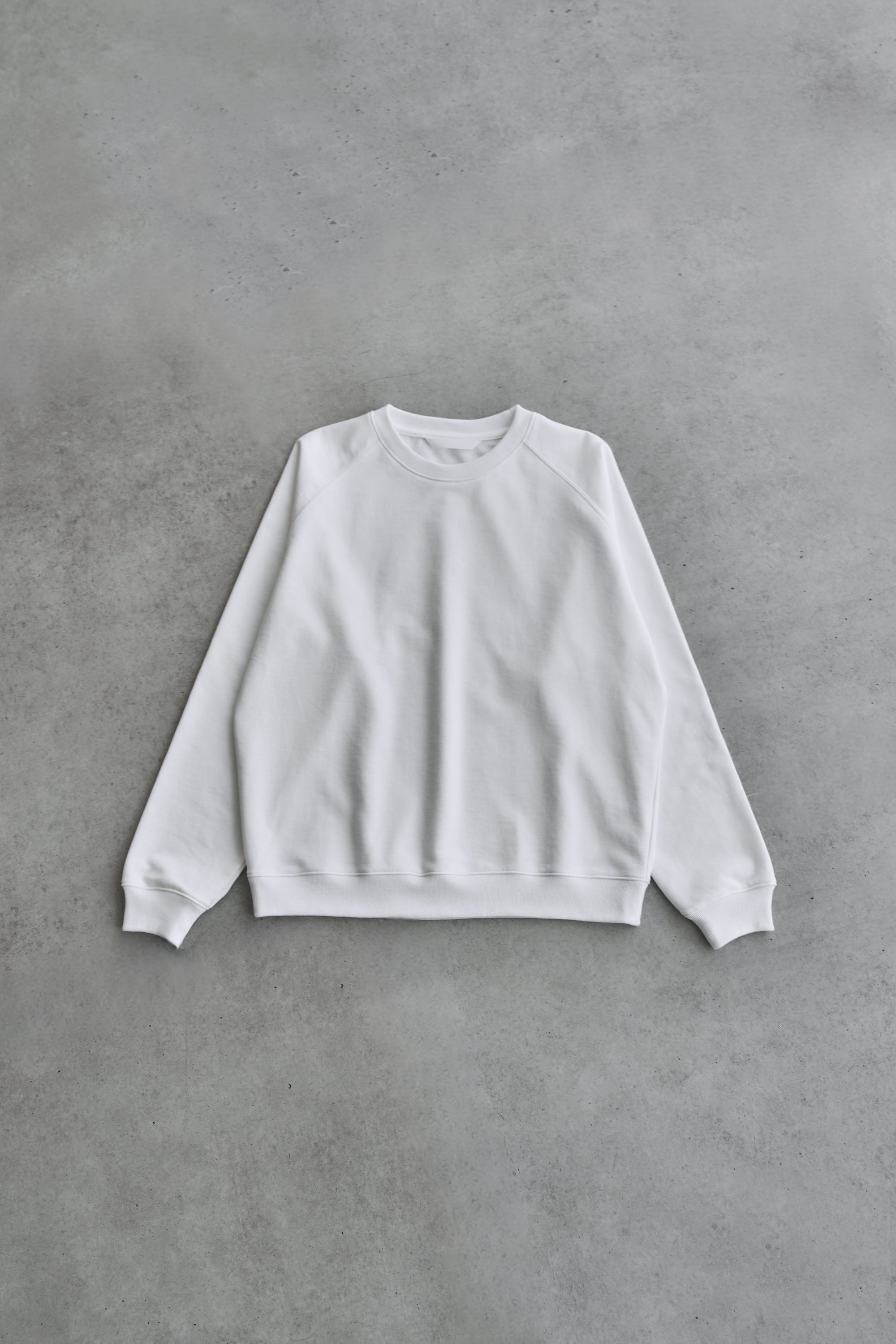 Wanderout / Lightweight Sweat Crewneck - Off White