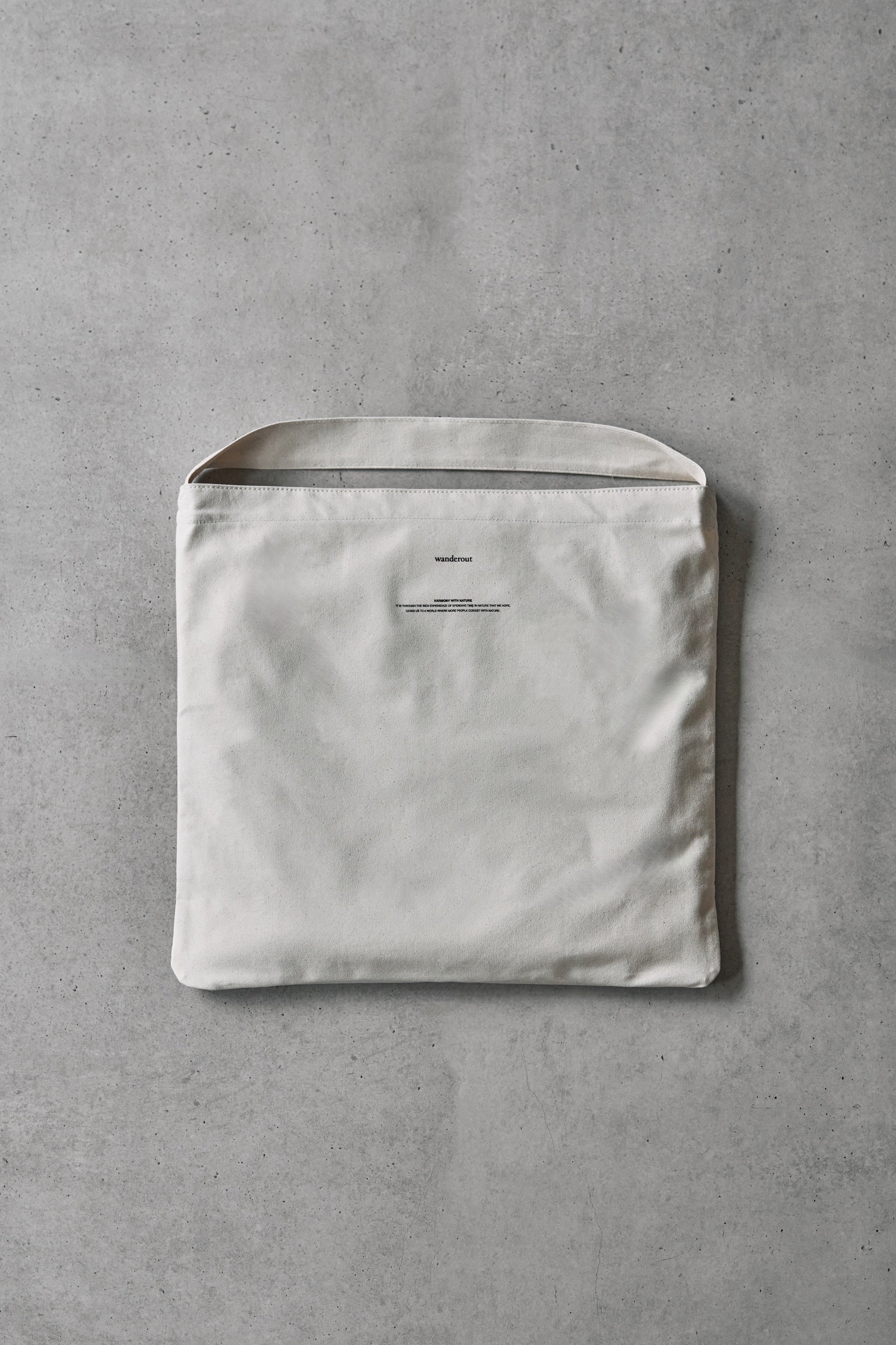 Wanderout / Square Big Tote - Natural
