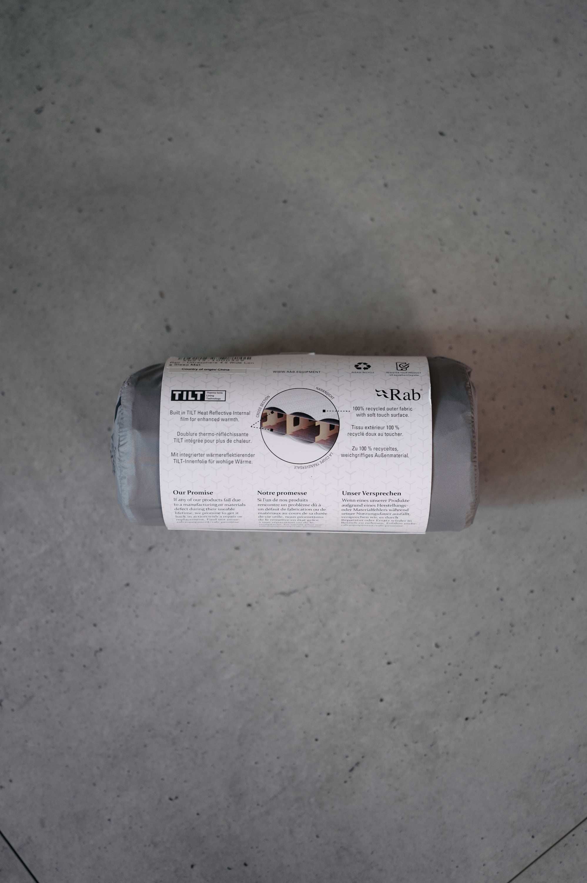 Rab / Ultrasphere 4.5 Wide Long Sleep Mat